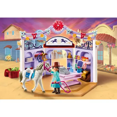 Immagine prodotto di PLAYMOBIL 70695 Spirito che cavalca libero - Negozio di equitazione Miradero