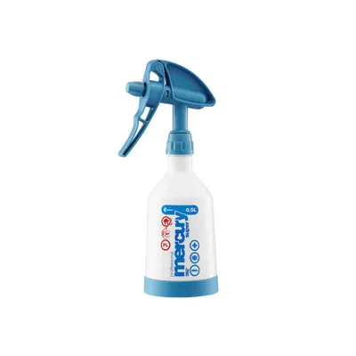 Obrázok produktu pre Kwazar WTM.0030 Mercury Super PRO 360° - Fľaša s rozprašovačom 0,5 l, čierna / čierna