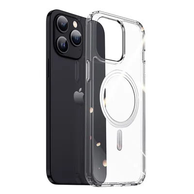 Produktbild von DUX DUCIS Handyhülle CLIN MAG kompatibel mit MagSafe passend für IPHONE 15 Pro Max transparent