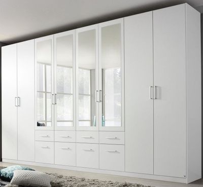 RAUCH A9R33_1507 Kleiderschrank, 8-trg. Bingen in Weiss