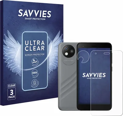 Produktbild von 6x Für ZTE Blade A35 lite (Display+Kamera) Schutzfolie Savvies Displayschutz Display Schutz Folie Klar Transparent