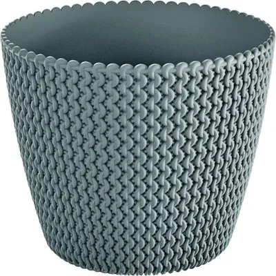 Obrázok produktu pre kvetináč 15,7cm SPLOFY DSP160-405U sivý plastový PROSPERPLAST