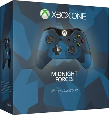 Produktbild von Original Microsoft Xbox ONE Wireless Controller Midnight Forces Special Edition