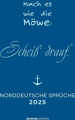 Produktbild von Norddeutsche Sprüche 2025 - Sprüchekalender