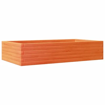Produktbild von vidaXL Pflanzkübel Wachsbraun 110x60x23 cm Massivholz Kiefer