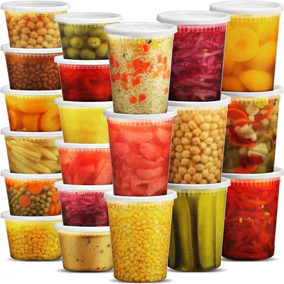 Obrázok produktu pre Nádoba na potraviny – 946 ml – Plast – Bez BPA – Vzduchotesná