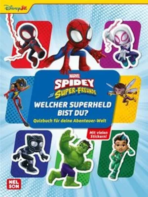 Produktbild von MARVEL Spidey und seine Super-Freunde: Welcher Superheld bist du? Quizbuch für deine Abenteuer-Welt