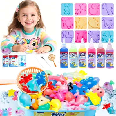 Zdjęcie produktu dla Solidchoice - Zestaw "Magiczny Elf i Woda" z kolorowym żelem dla kreatywnych dzieci