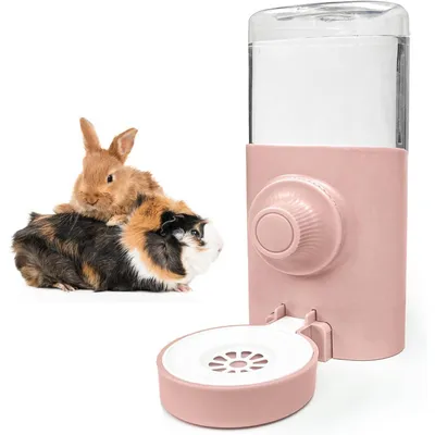 Produktbild von Automatischer Wasserspender für Kleintiere 600 ML Rosa Hängend PP
