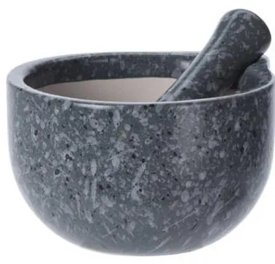 Produktbild von Küchenmörser mit Stößel, Keramik