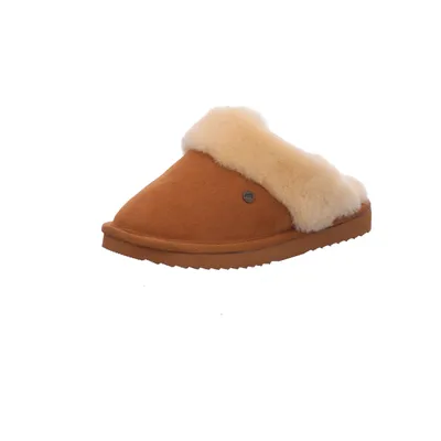 Produktbild von Warmbat Flurry Pantoffels Open - Cognac - Maat 38