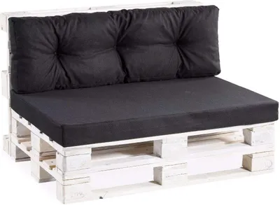 Produktbild von Palettenkissen Palettenauflagen PPF (Set 120x80+120x40, Schwarz)