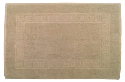 Produktbild von Julie Julsen® Badvorleger Duschvorleger Spirale Sand,50 x 40 cm