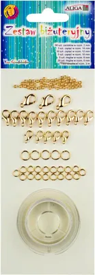 Produktbild von Kreatives Schmuckset Mix 93 Teile Gold Aliga