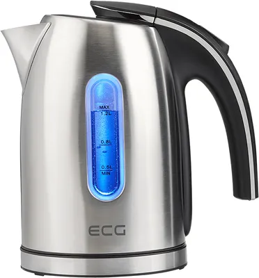 Produktbild von ECG RK 1240 | Wasserkocher | 1,2 Liter | Rostfreier Stahl |