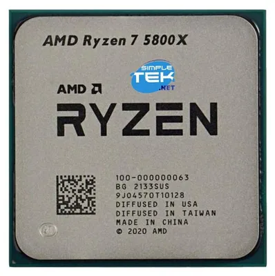 Immagine prodotto di Amd Ryzen 7 5800x Max 4,80 Ghz Processore Cpu Am4 Bulk Tray Senza Gpu Integrata