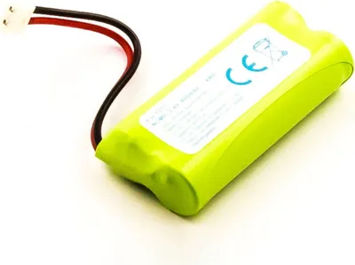 Produktbild von Akku für Binatone Big Button Combo NiMH 2,4 Volt 600 mAh grün.