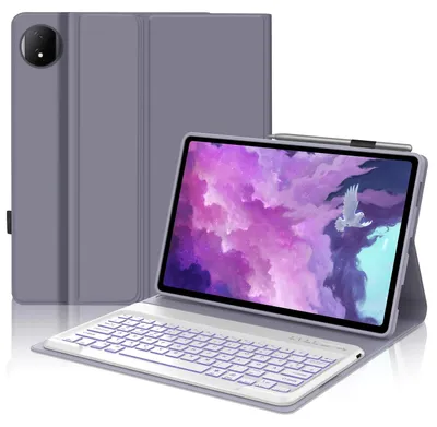 Produktbild von Hülle mit Tastatur für Magic Pad 2 Tablet Magic Pad 2 Hülle mit Tastatur lila MagicPad 2 2024