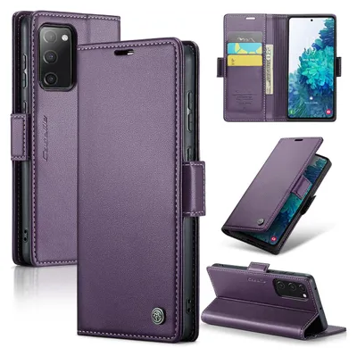 Immagine prodotto di Custodia Galaxy S20 FE, Custodia in pelle con funzione stand per Samsung Galaxy S20 FE Viola