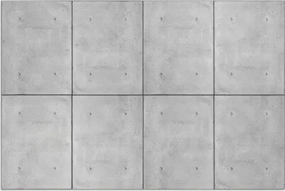 Produktbild von Rohe Betonplatten, Industriestil – Vinylteppich – 150x225 cm – Outdoor Teppich – Terrasse – Wetterfest – Modern