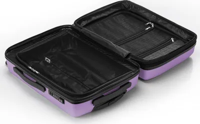 Image de Valise Hauptstadtkoffer - Grande valise + étiquette numérique, extension valise XL, valise rigide à roulettes 4 roues, bagage en soute 130 L, cadenas TSA, lilas