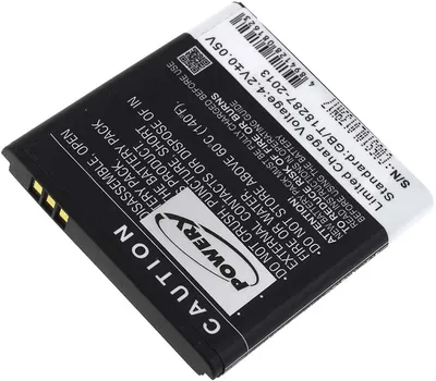 Produktbild von Ersatzakku für Emporia Telme C155 BEC155 AK-C155 3,7V 1200mAh Li-Ion