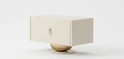 Immagine prodotto di Set completo per camera da letto moderno: armadio, letto e altri mobili, realizzati in legno e metallo, di colore bianco