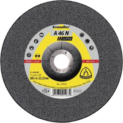 Produktbild von Klingspor Schruppscheibe A46N Supra180x8mm gekr.
