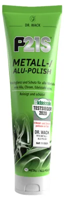 Produktbild von DR. WACK P21S Metall- / Alu-Polish 100 ml - Polierpaste für Metallteile - Effekt