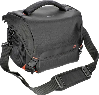 Image de Sony LCS-SC8 - Étui pour appareil photo numérique avec objectifs - polyester - noir - pour a6100 ; a6300 ; a6400 ; a6500 ; a6600 ; a68 ; a7 III ; a7R II ; a7R III ; a7s II ; a9 ; a9 II ; a99 II
