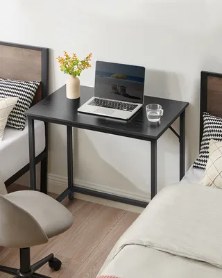 Produktbild von VASAGLE Schreibtisch Computertisch schmaler Bürotisch 80x50x75cm schwarz
