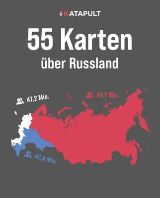 Obrázek produktu pro 55 Karten über Russland