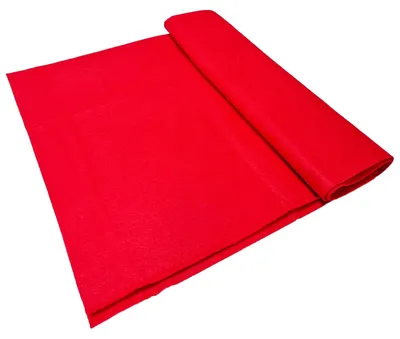 Obrázok produktu pre Červená filcová látka na kreatívne projekty, hrúbka 1,4 mm, rozmer 91 x 315 cm