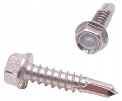 Imagen del producto de Neron. Tornillo autoperforante, cabeza hexagonal, 4,2 x 13 mm, paquete de 500 unidades