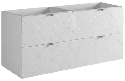 Produktbild von RODAN | Waschbeckunterschrank 120 cm - Weiß Matt - Badezimmerschränke - Badmöbel - Waschbecken Unterschränke - Ohne Platte