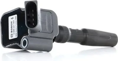 Produktbild von BOSCH 0 986 221 057 Zündspule für VW Golf VII Schrägheck (5G1, BQ1, BE1, BE2) Polo Schrägheck (6R1, 6C1) Passat Variant (3G5, CB5) TIGUAN (5N) T-Roc