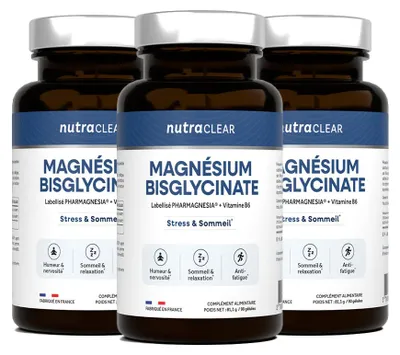 Image de Magnésium bisglycinate Pharmagnesia® - Cure 3 mois