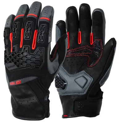 Produktbild von Modeka Atlaz Motorrad Handschuhe, schwarz/dunkelgrau, 12