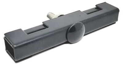 Produktbild von 10x Endlosverbinder Color Klemme Zaun Verbinder Halter für Gittermatte Doppelstab RAL 7016 (Anthrazitgrau)