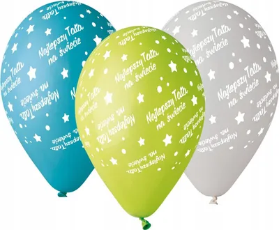 Image de Ballons Premium "Meilleur papa", pastel, 12" 5 pcs.