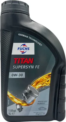 Produktbild von FUCHS TITAN Supersyn FE für 0W-30 1 Liter Motoröl Motorenöl RN0700 VCC 95200377 Öl