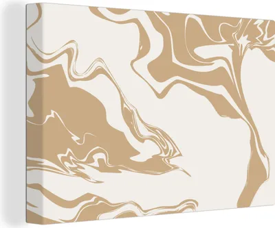 Obrázek produktu pro OneMillionCanvasses® - Obrazy na plátně - 150x100 cm, Mramor - Bílý - Vzor, Nástěnný tisk Nástěnná dekorace - Fotografie na plátně - Obraz na dřevěném rámu