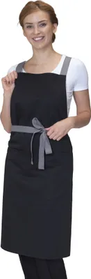 Produktbild von Dennys - Schürze BC5332 (Einheitsgröße) (Schwarz)