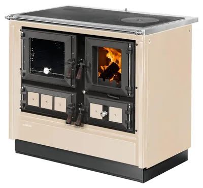 Produktbild von Justus | Küchenofen | Rustico-90 2.0 | 7 kW | Creme, links
