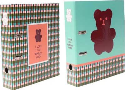 Immagine prodotto di Raccoglitore A4 con leva da 8 cm TEDDY BEAR