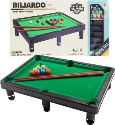 Image de Table de billard 28 x 19 x 7 - Trifox