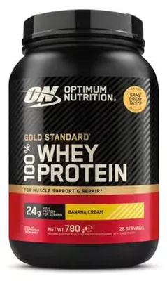 Produktbild von Optimum Nutrition Gold Standard 100 % Whey - 780 g Banana Cream