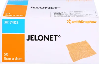 Produktbild von JELONET 5CMX5CM PARAFFIN STERIL, 50 St WGA