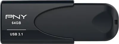 Immagine prodotto di PNY Attaché 4 Unità flash USB 64 GB USB Type-A 3.2 Gen 1 (3.1 Gen 1) Nero