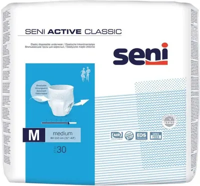 Obrázek produktu pro Přilnavé kalhotky Seni Active Classic XL, Velké balení 30 ks